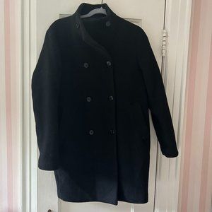 Uniqlo Wool Black Jacket Size S